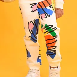 Anthrilo Girls Printed Regular Fit Joggers-picture-58