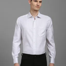 Louis Philippe White Regular Fit Printed Shirt-picture-33