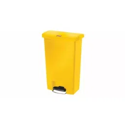 RUBBERMAID Slim Jim 50L Yellow Pedal Waste Bin, 1883575-picture-27