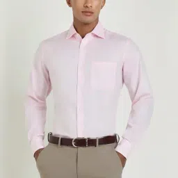 Allen Solly Pink Cotton Regular Fit Shirt-image-70