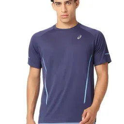 Asics Blue Regular Fit Sports T-Shirt-picture-33