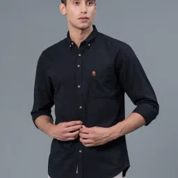 Red Tape Black Cotton Regular Fit Shirt-image-68