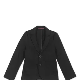 Tommy Hilfiger Kids Black Solid Blazer-picture-14