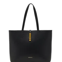 Miraggio Sabine Black Large Leather Tote-image-7