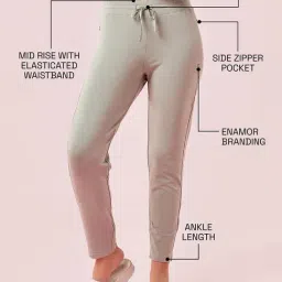 Enamor Grey Trackpants image 5