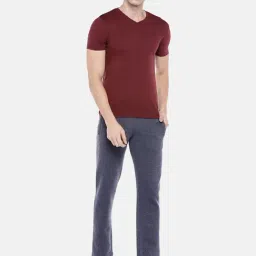 Sweet Dreams Navy Mel Regular Fit Plain Trackpants image 4