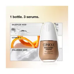Clinique Even Better Clinical  Serum Foundation SPF 20 WN 54 Honey Wheat (MF) - 30 ml image 3