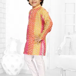 INZORA Boys Printed Regular Kurta with Trousers image 3