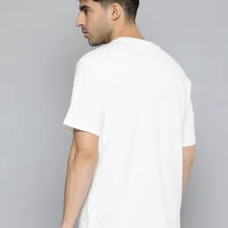 Puma Pivot Drop-Shoulder Sleeves Pure Cotton Relaxed Fit Basketball Sports T-shirt image 4