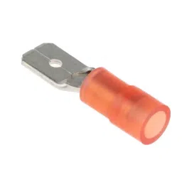 RS PRO Red Insulated Male Crimp Tab Terminal, 0.8 x 6.35mm Tab Size, 0.5mm² to 1.5mm² Model No 2674029 image 4