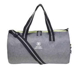 SWISS MILITARY Carry on Duffle Luggage 27 L Polyester Grey, DB10-picture-43
