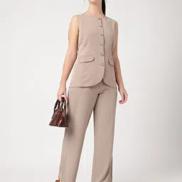 Strong And Brave Round Neck Waistcoat image 4