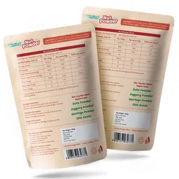 Timios 100% Organic Nut Powder Sweetened with Jaggery Pack of 2 - 100 g Each image 2