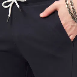 MOUNTAIN COLOURS Men Solid Mid-Rise Track Pants image 5