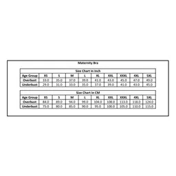 &Circus Modal Knit Leaves Printed Adjustable Maternity Bra - Black image 2