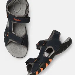 The Roadster Lifestyle Co Men Navy Blue Sandals-picture-30