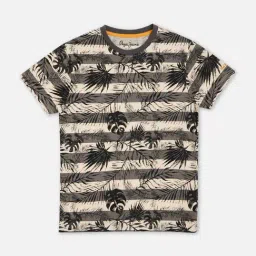 Pepe Jeans Kids Black Striped T-Shirt-image-13