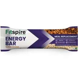 Fitspire Quinoa Almond Energy Bar with godness of Quinoa, Almonds & Oats Pack of 4 (Each 35g) image 2