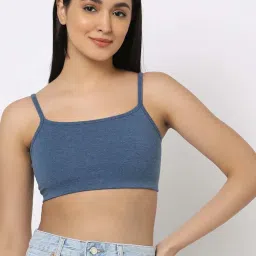 AROUSY Blue & Grey Cotton Beginner's Bras - Pack Of 2 image 5