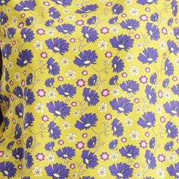 Fablestreet Yellow Floral Print Top image 5