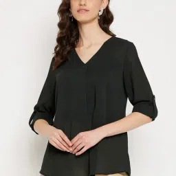 MADAME Black Regular Fit Top-picture-19