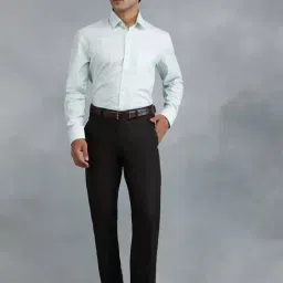 JadeBlue White Cotton Regular Fit Checked Shirt image 2