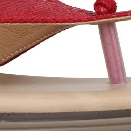 Inc.5 Women's Maroon Thong Sandals image 5