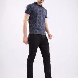 Spykar Black Cotton Regular Fit Jeans image 5