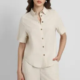 Forever 21 Beige Regular Fit Shirt-picture-19