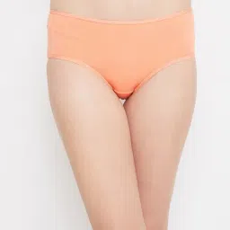 Clovia Orange Cotton Hipster Panty-image-48