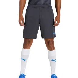 Puma Grey Polyester Shorts-image-70