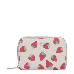 Accessorize London Pink Printed Zip Around Wallet for Women-image-54