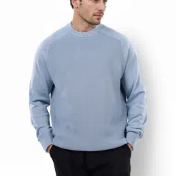 celio Celio* Light Blue Stone Regular Fit Sweater-picture-24