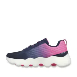 Skechers Women's GO WALK MASSAGE FIT Navy Walking Shoes image 3