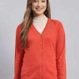 Monte Carlo Rust Wool Cardigan-image-128