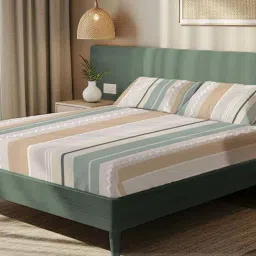 Urban Space Multi Stripes Bedsheet Set Double image 4