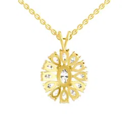 Sparkles Lab Grown Diamond 14k (585) Yellow Gold Pendant for Women image 3