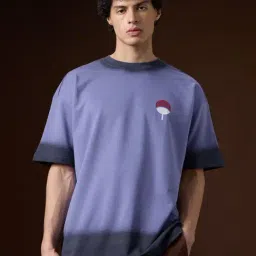 The Souled Store Purple Cotton Graphic Casual T-Shirt-image-20