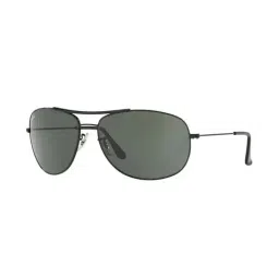 Ray-Ban 0RB3412I Forest Green Highstreet Square Sunglasses - 63 mm-picture-42