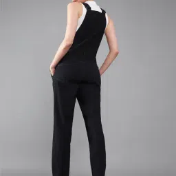 DOLCE CRUDO Black Dungaree image 2