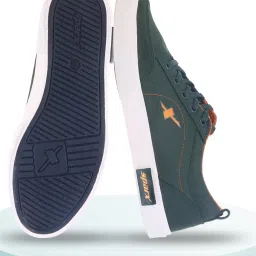 Sparx Men Green & Copper Sneakers image 5
