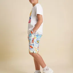 Jack & Jones Junior Boys Bright White Shorts image 5