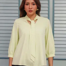 Zink London Green Regular Fit Top-image-36