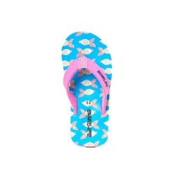 Khadim Kids Pink & Blue Flip Flops image 5