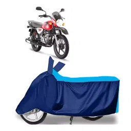 Auto Pearl Two Wheeler Cover for Bajaj Boxer BM 150 - Cyan, Blue-picture-20