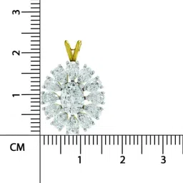 Sparkles Lab Grown Diamond 14k (585) Yellow Gold Pendant for Women image 5