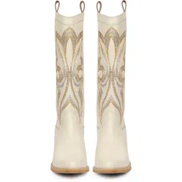 Saint G Women's Martina White Booties image 5