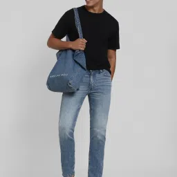 American Eagle Sky Blue Regular Fit Jeans image 5