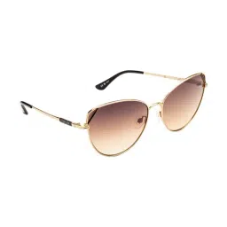 Opium Brown UV Protection Cat Eye Sunglasses for Women-image-94