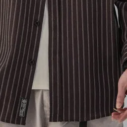 StyleCast x Revolte Men Vertical Striped Spread Collar Casual Shirt image 4